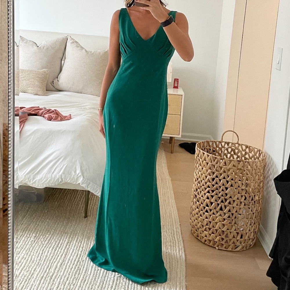Emerald Green Dress